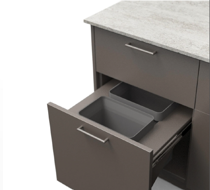 Blaze High Noon 10-Ft Outdoor Kitchen Island w/ 40-Inch LTE+ Propane Grill in Architectural Bronze w/ Aeris Countertop