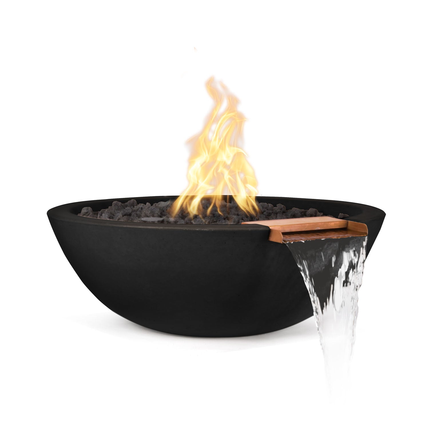 Sedona Fire & Water Bowl - GFRC Concrete - 27"