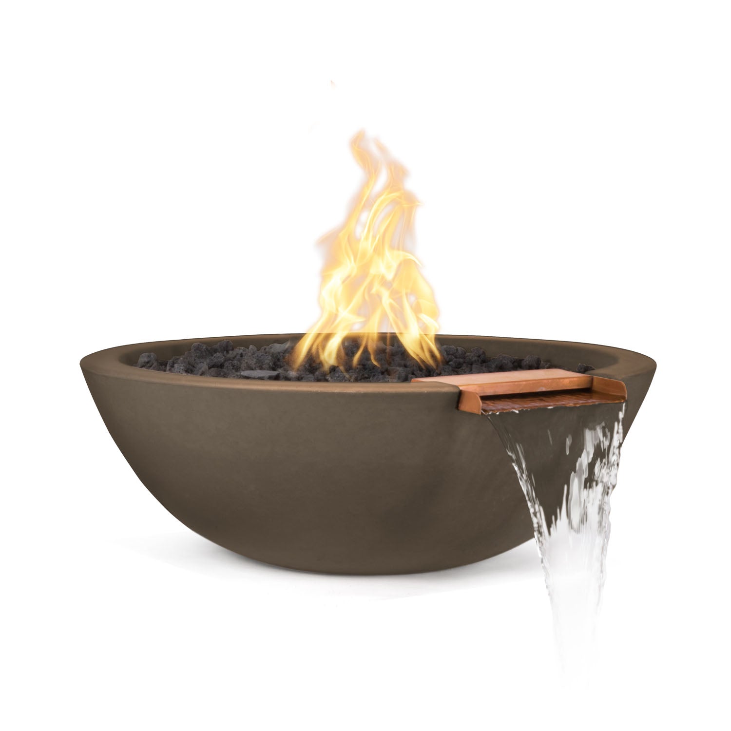 Sedona Fire & Water Bowl - GFRC Concrete - 27"