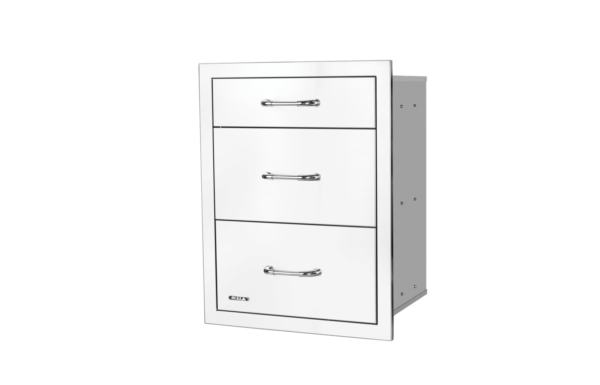 Bull Drawer, Triple, 2+1 S/S w/ Reveal (58120)