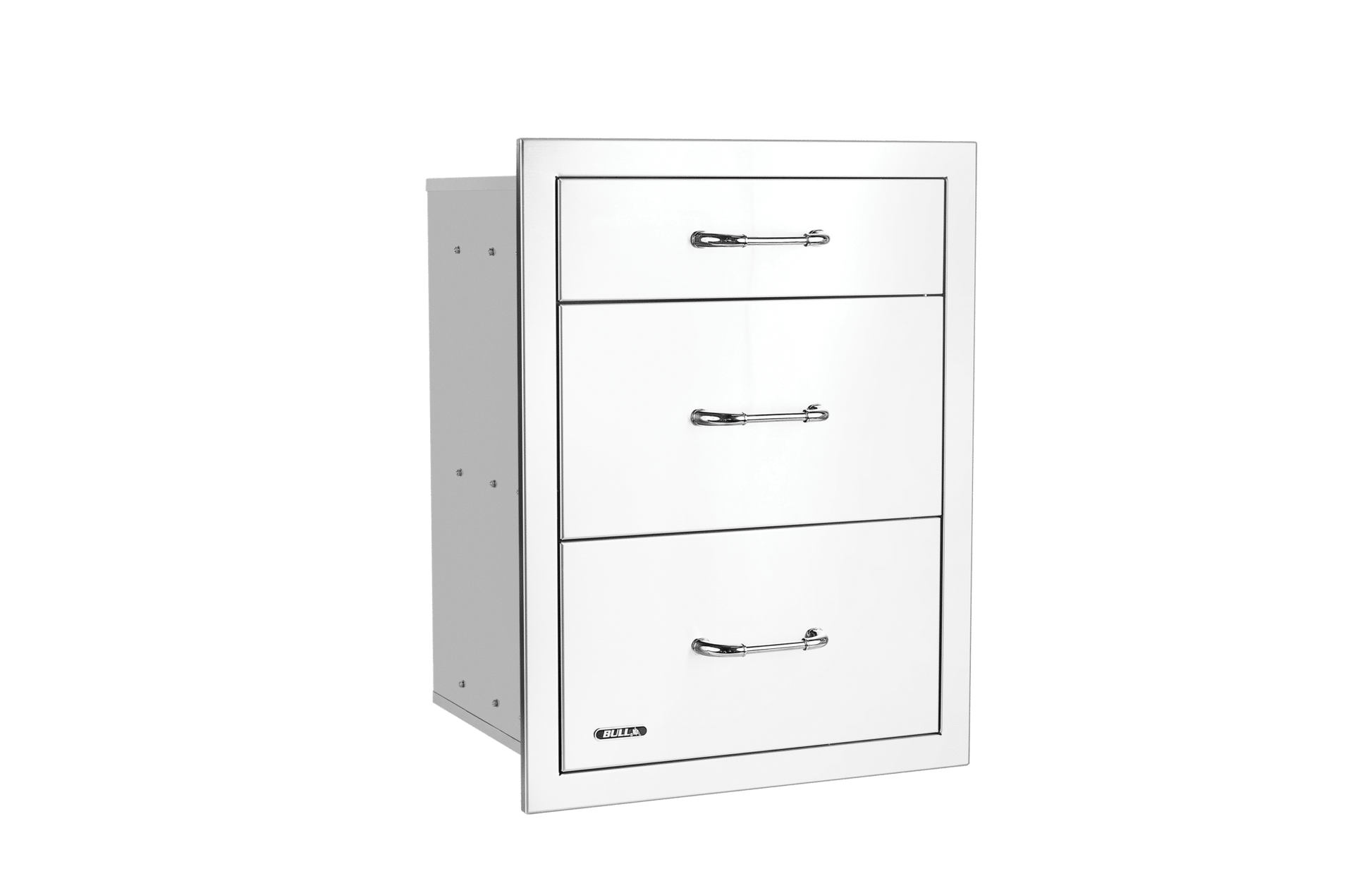 Bull Drawer, Triple, 2+1 S/S w/ Reveal (58120)