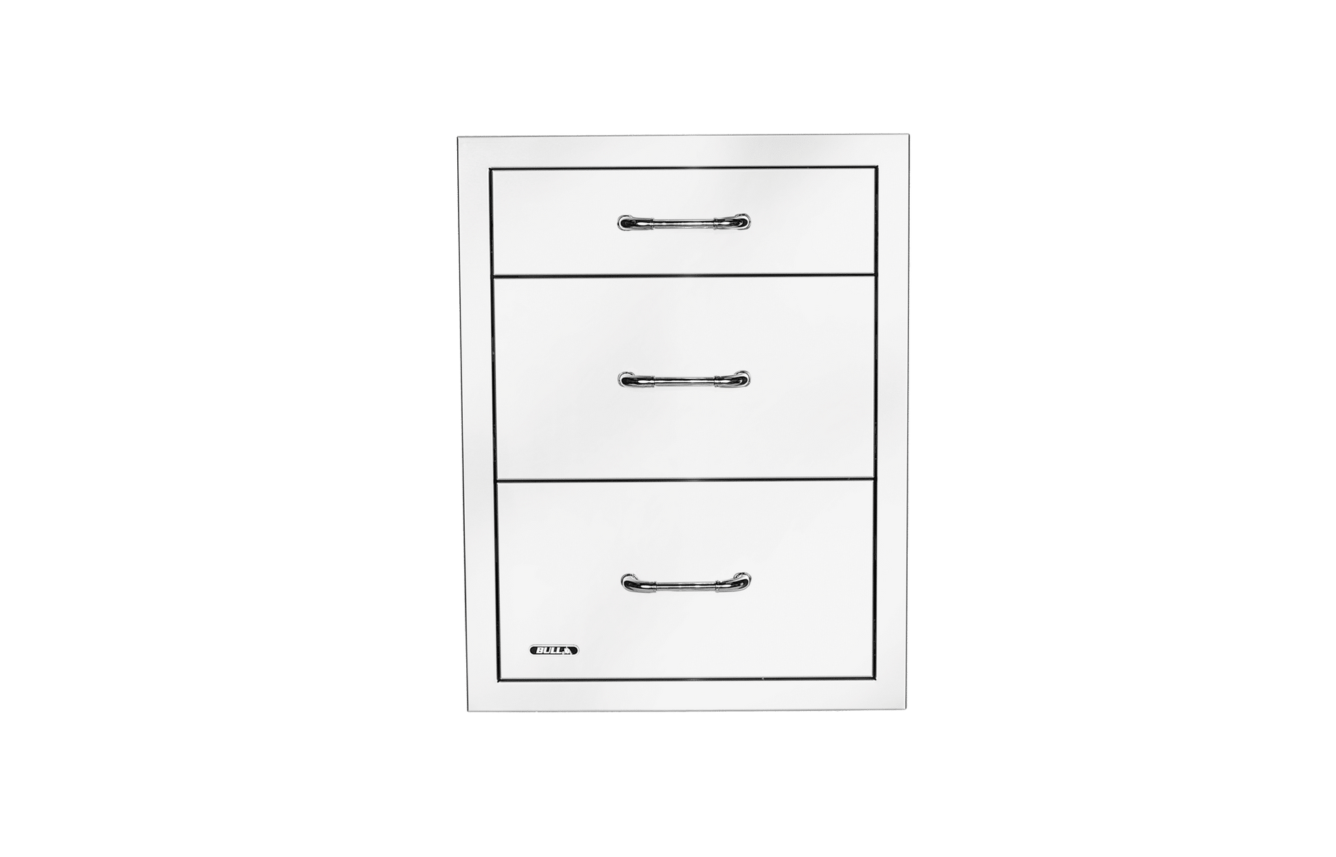 Bull Drawer, Triple, 2+1 S/S w/ Reveal (58120)