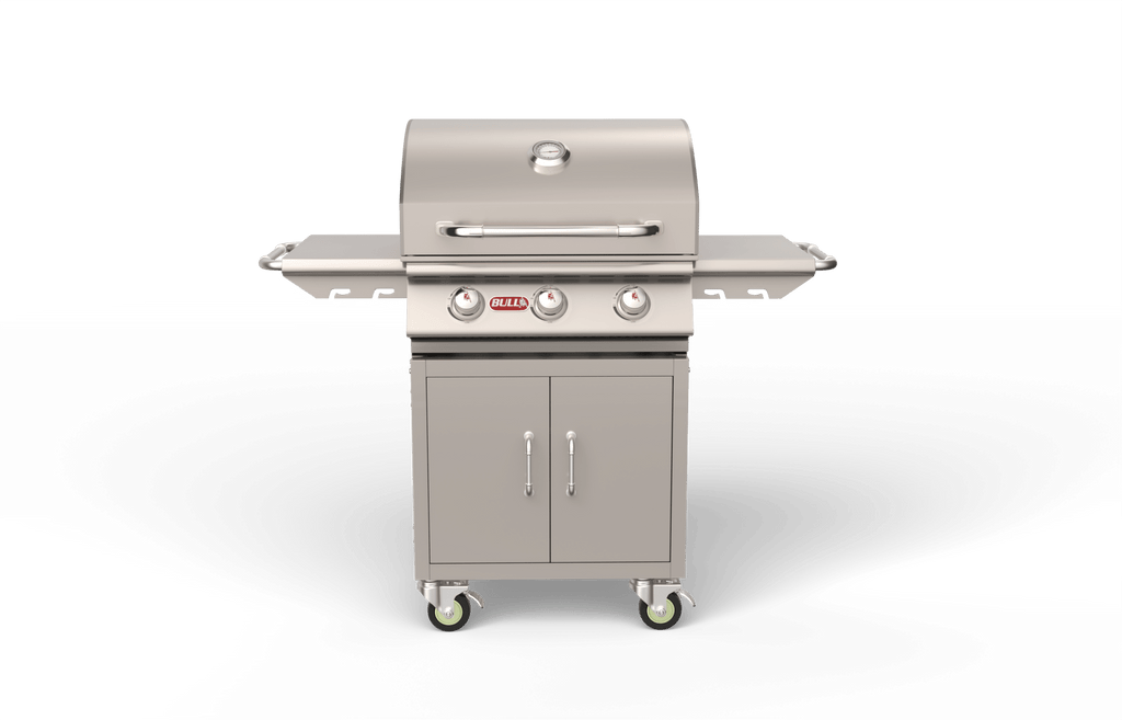 Bull Steer 25-Inch 3-Burner Freestanding Gas Grill (69101)