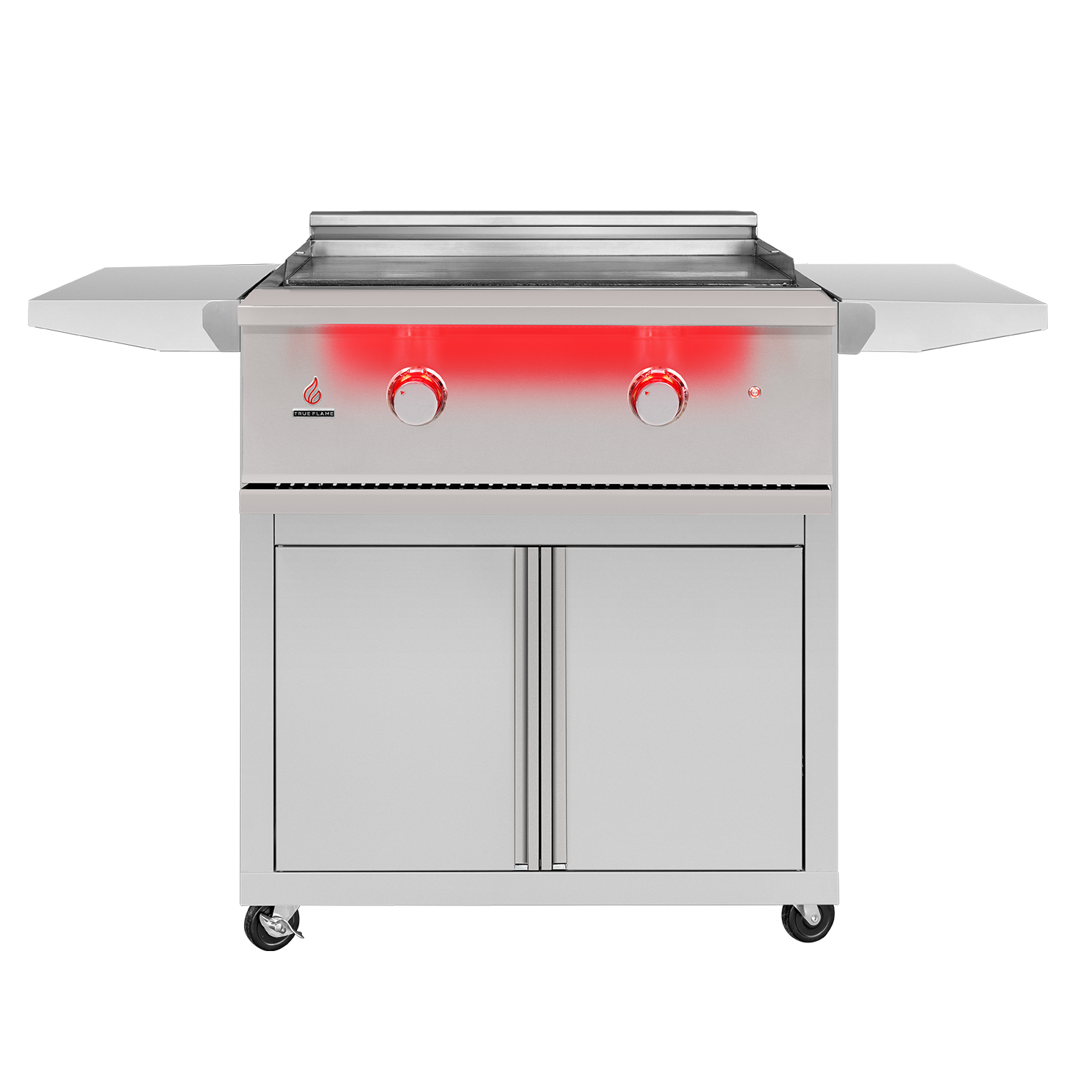 TrueFlame Freestanding Gas Griddle with LED Illumination