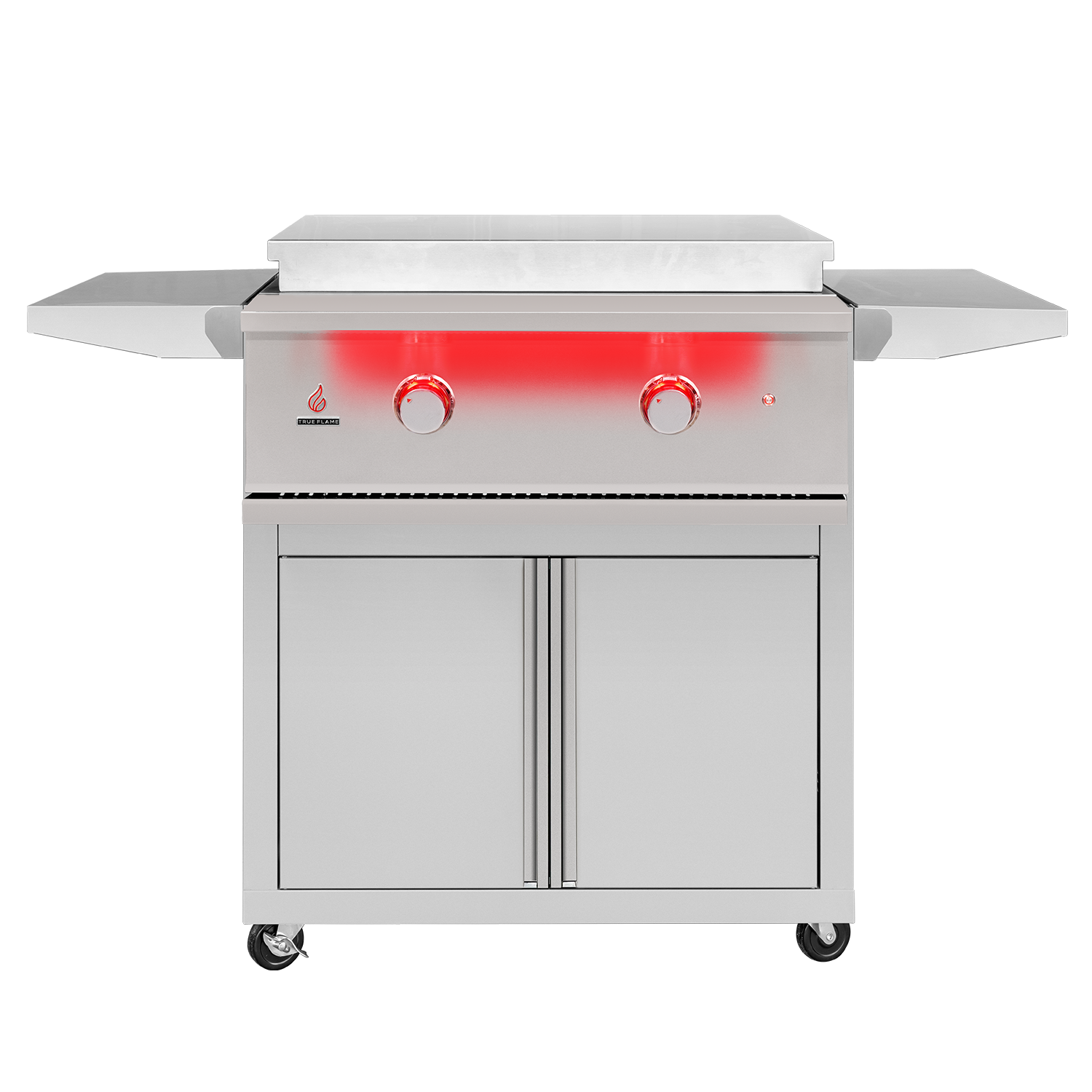 TrueFlame Freestanding Gas Griddle with LED Illumination