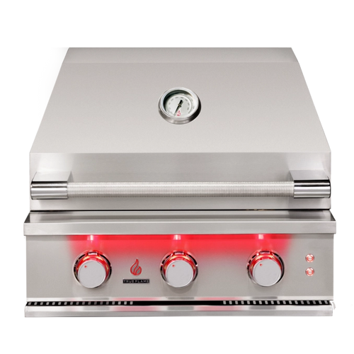 TrueFlame 25-Inch 3-Burner Built-In Gas Grill (TF25)