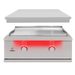TrueFlame Built-In Gas Griddle with LED Illumination & Large Cooking Surface