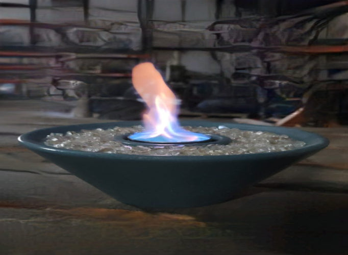 Slick Rock Table Top Series Fire Bowl with Electronic Ignition Burner