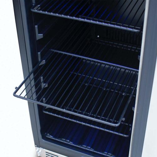 TrueFlame 15-Inch 3.2 Cu. Ft. Outdoor Fridge with Glass Door (AMD-RFR-15G)