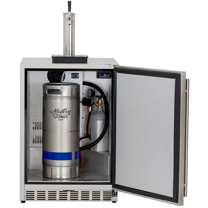 TrueFlame 24-Inch Outdoor Kegerator (Single Tap)