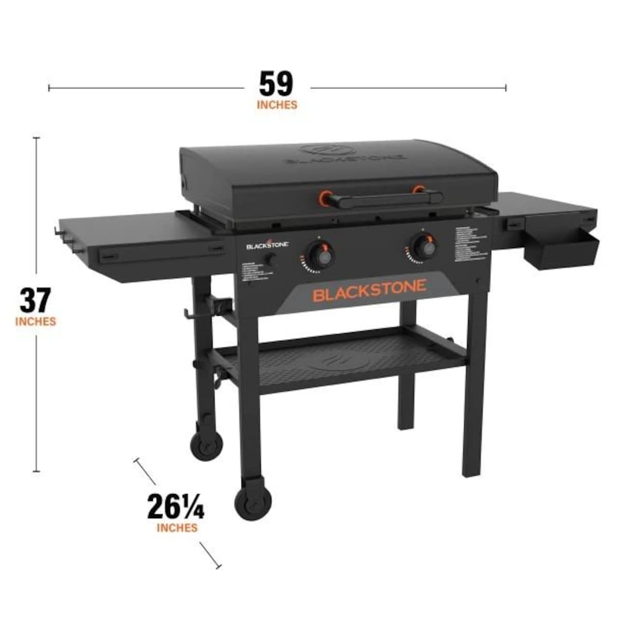 Blackstone 28 Inch Griddle W/ Hard Cover & Griddle Cover - 2287
