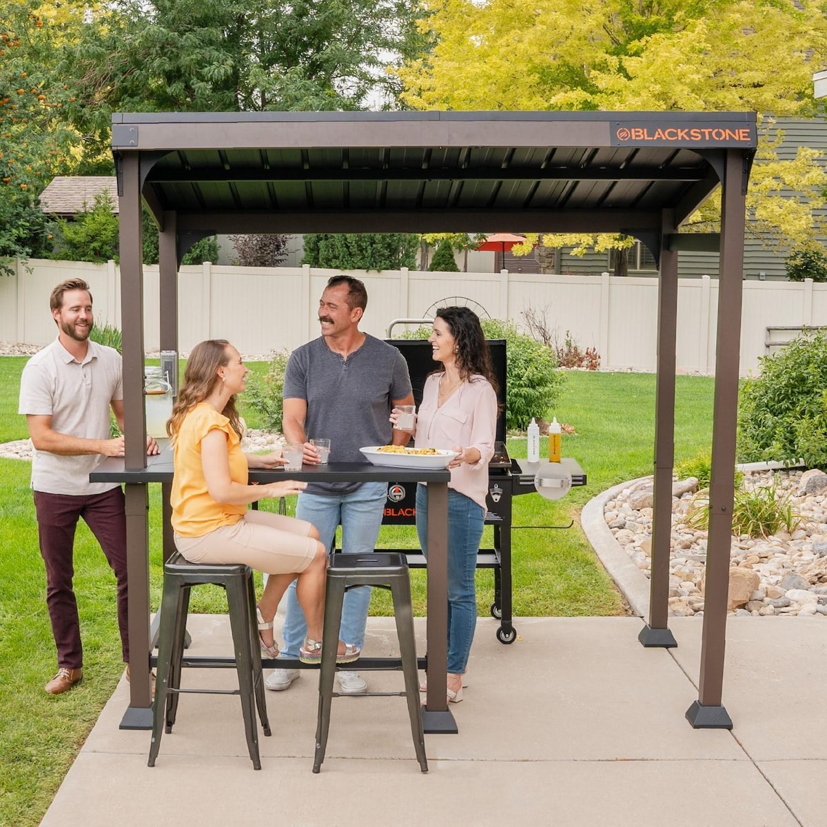 Blackstone 5 x 8-Foot Outdoor Pavilion