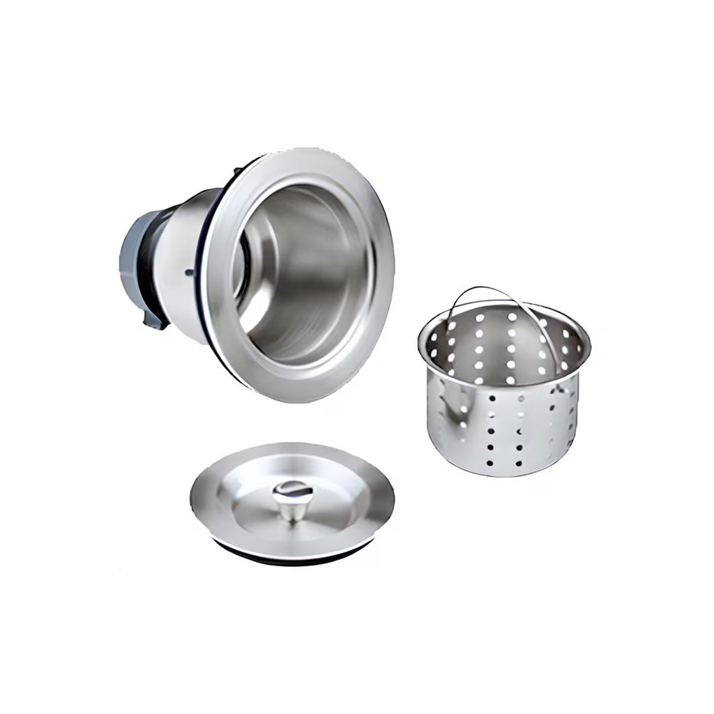 Undermount Stainless Steel 36-Inch 60/40 Double Bowl Sink W/Grids and Strainers