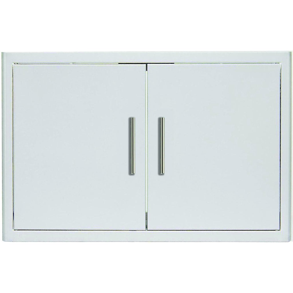 5-feet Outdoor Kitchen Island with Blaze LBM 25" Gas Grill and Double Access Door with Soft Close