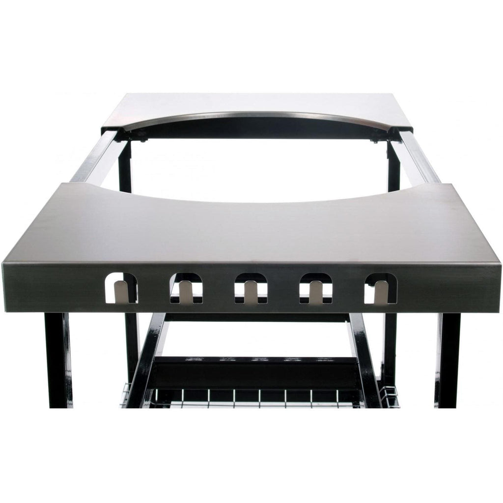 Primo Steel Cart with Stainless Steel Side Tables for Oval XL and Large