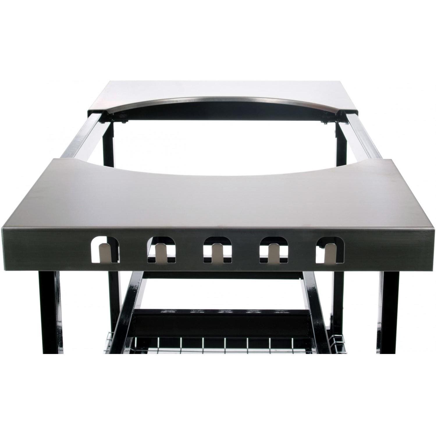 Primo Steel Cart with Stainless Steel Side Tables for Oval XL and Large