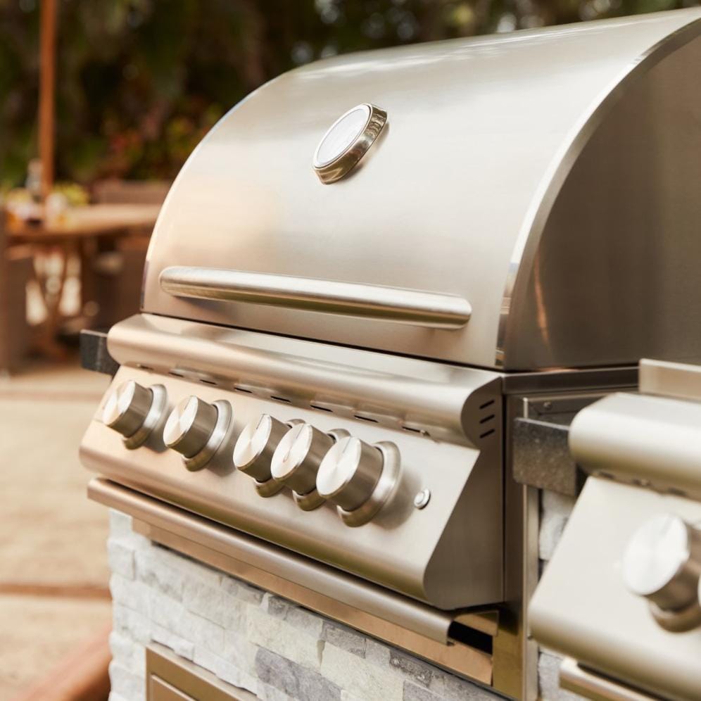 Blaze LTE+ 32-Inch 4-Burner Built-In Gas Grill w/ Lift-Assist Hood & Rear Infrared Burner (BLZ-4LTE3)