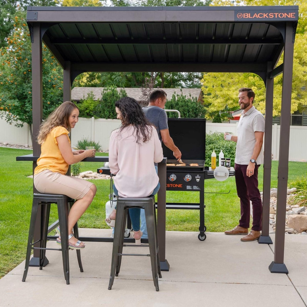 Blackstone 5 x 8-Foot Outdoor Pavilion