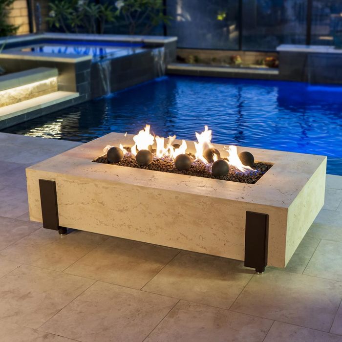 American Fyre Designs Iron Saddle Firetable
