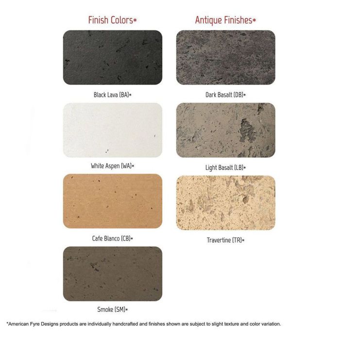 American Fyre Designs Contempo Firetable