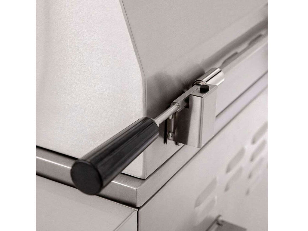 Parrilla de gas Alturi de 36 pulgadas y 3 quemadores, fabricada en Estados Unidos, con quemador trasero infrarrojo y kit de asador. 