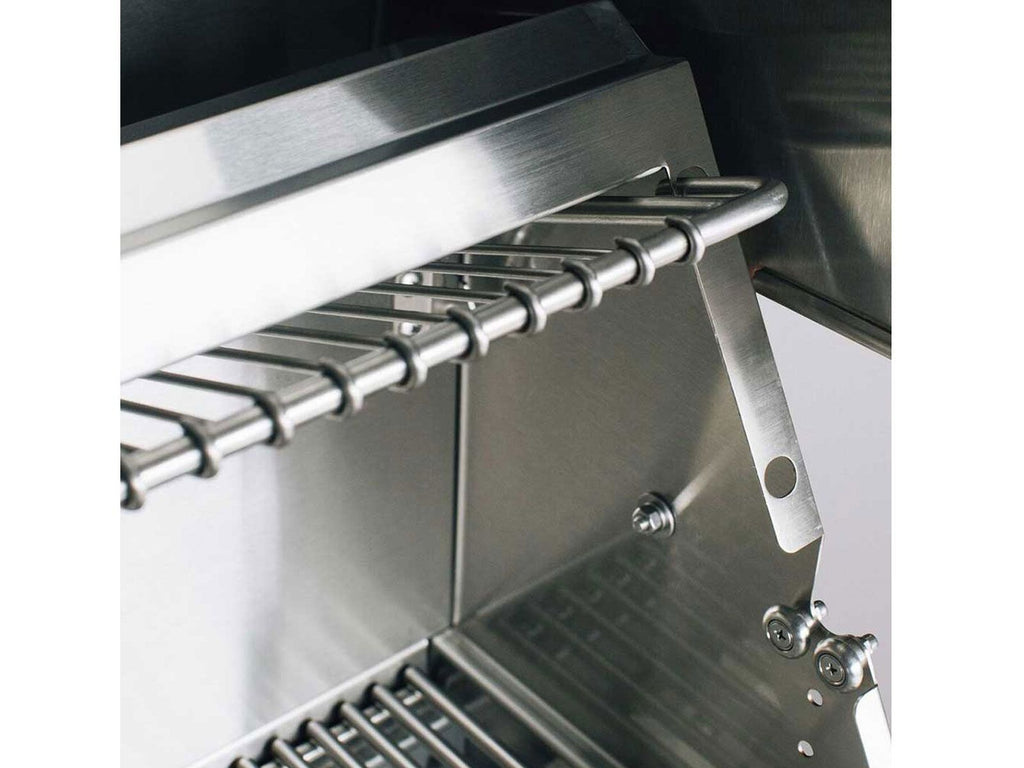 Parrilla de gas Alturi de 42 pulgadas y 3 quemadores, fabricada en Estados Unidos, con quemador trasero infrarrojo y kit de asador. 