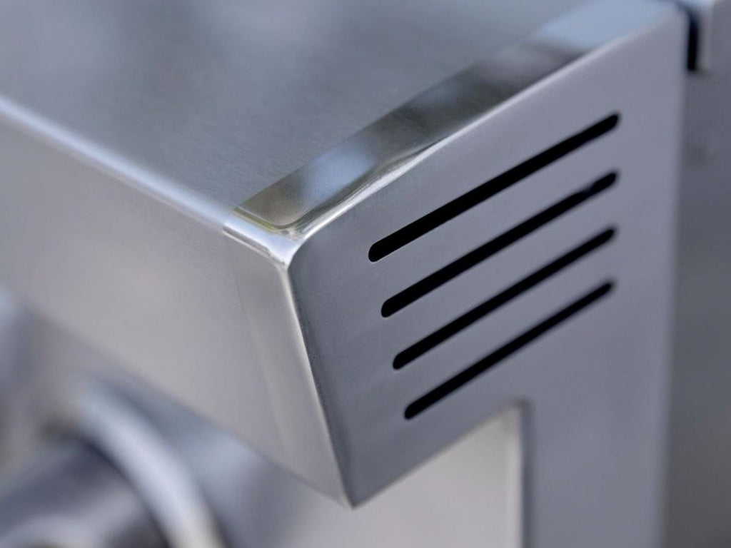 Parrillas de fabricación estadounidense Atlas con quemador lateral doble 