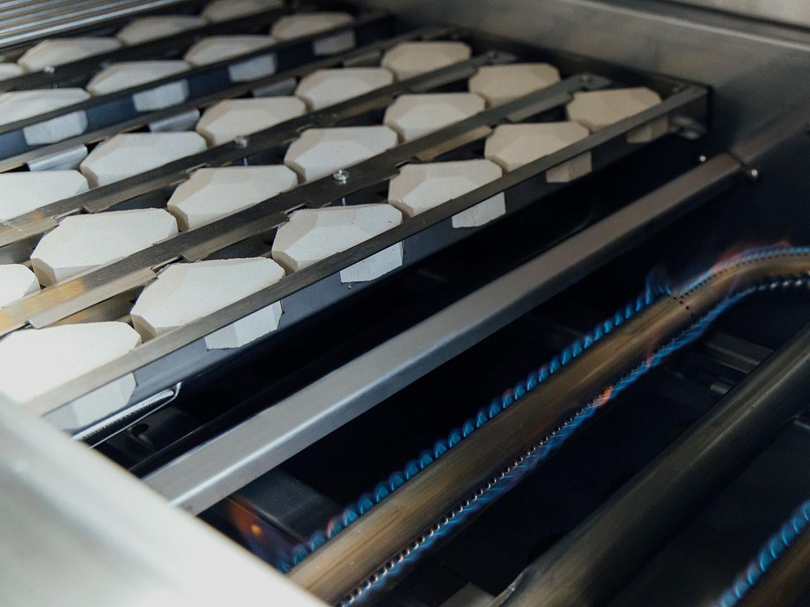 Parrilla de gas Atlas de 36 pulgadas y 3 quemadores de American Made Grills 