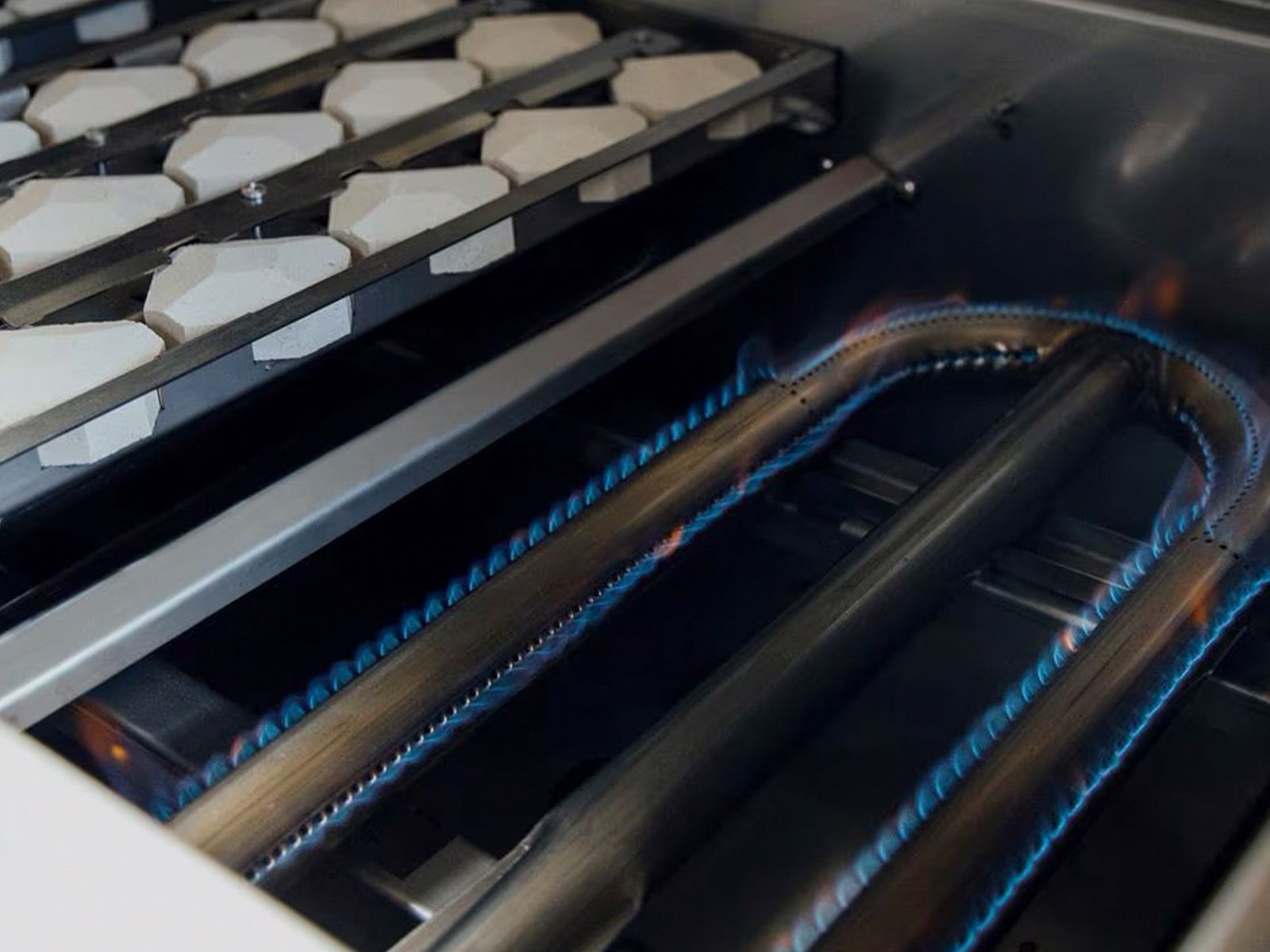 Parrilla de gas Atlas de 36 pulgadas y 3 quemadores de American Made Grills 