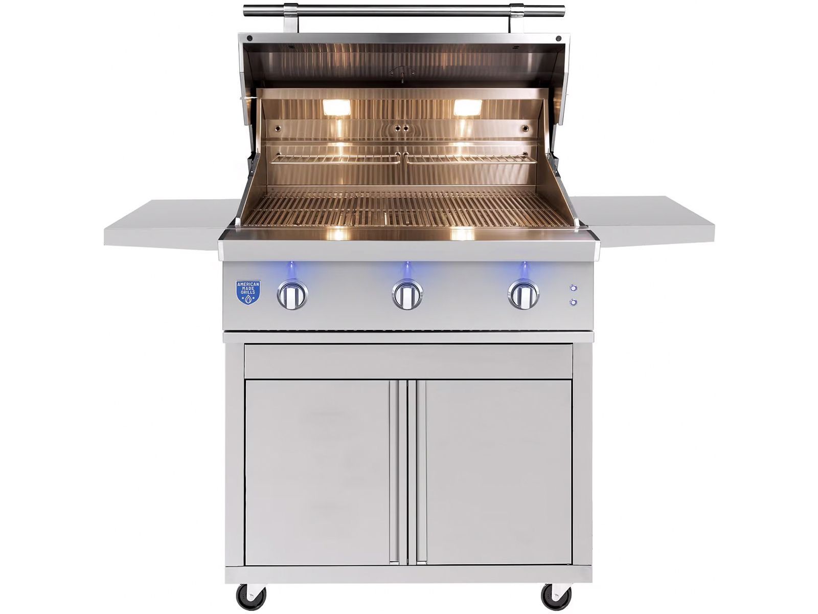 Parrilla de gas Atlas de 36 pulgadas y 3 quemadores de American Made Grills 