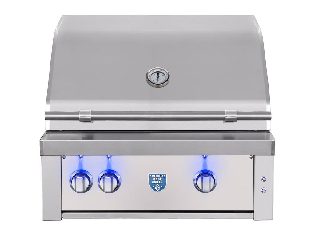 Parrilla de gas Estate Freedom de 30 pulgadas y 2 quemadores con quemador infrarrojo trasero de American Made Grills 