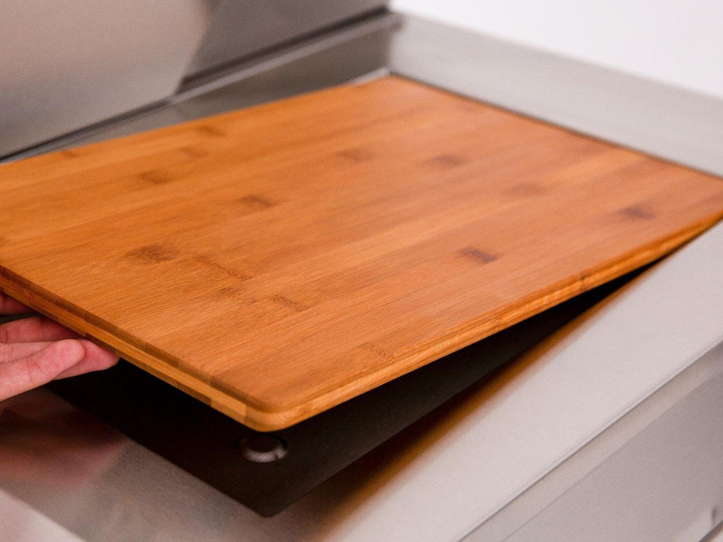 American Made Grills Muscle 36-Inch Freestanding Hybrid Wood, Charcoal & Gas Grill With Infrared Sear Burner & Rotisserie Kit