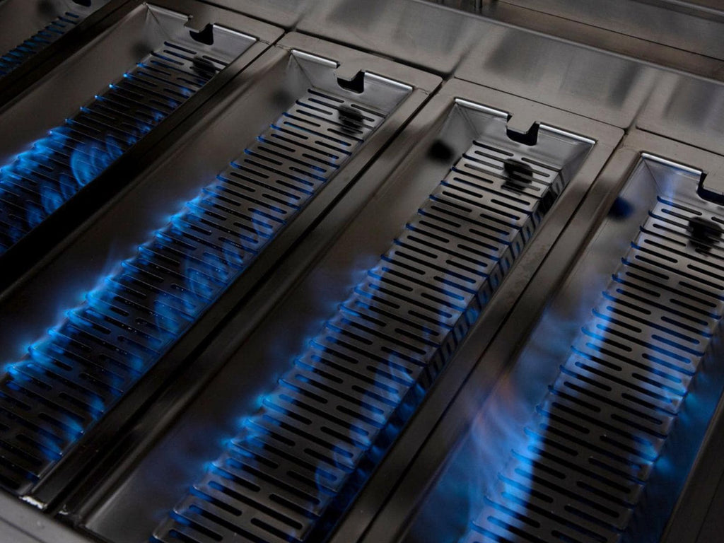 American Made Grills Muscle 36-Inch Freestanding Hybrid Wood, Charcoal & Gas Grill With Infrared Sear Burner & Rotisserie Kit