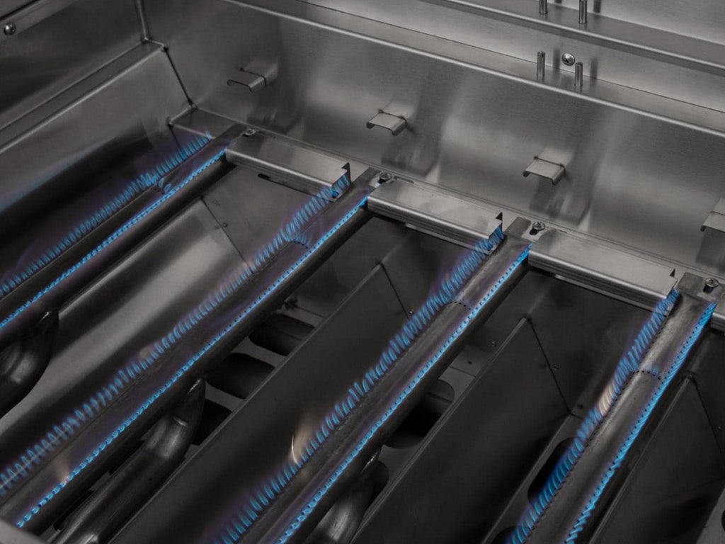 American Made Grills Muscle 36-Inch Freestanding Hybrid Wood, Charcoal & Gas Grill With Infrared Sear Burner & Rotisserie Kit