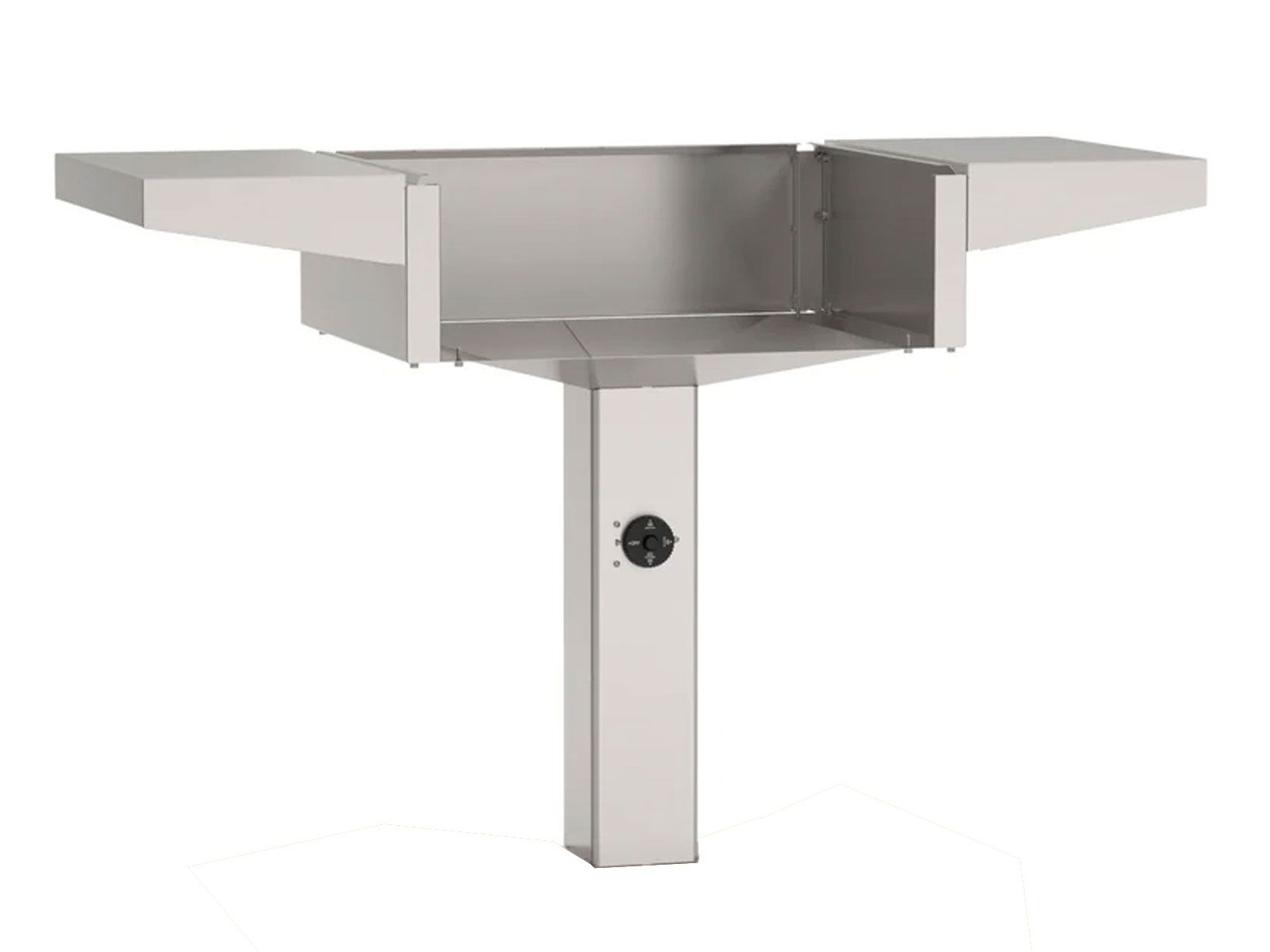 American Outdoor Grill T-Series 24-Inch 2-Burner Gas Grill on In-Ground Post Base