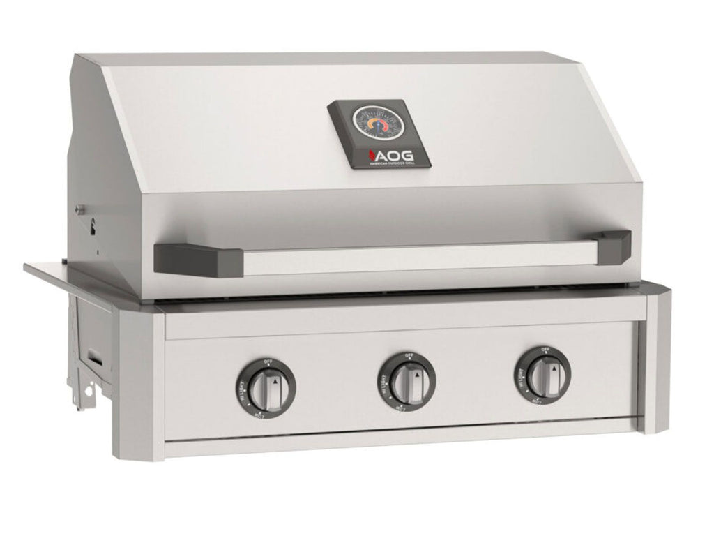American Outdoor Grill T-Series 30-Inch 3-Burner Gas Grill on Cart