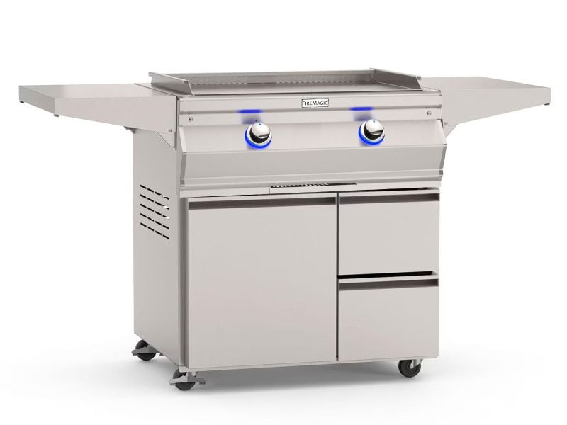 Fire Magic Aurora A660i 30-Inch Freestanding Gas Griddle (A660i-0T4P+660-SC24)