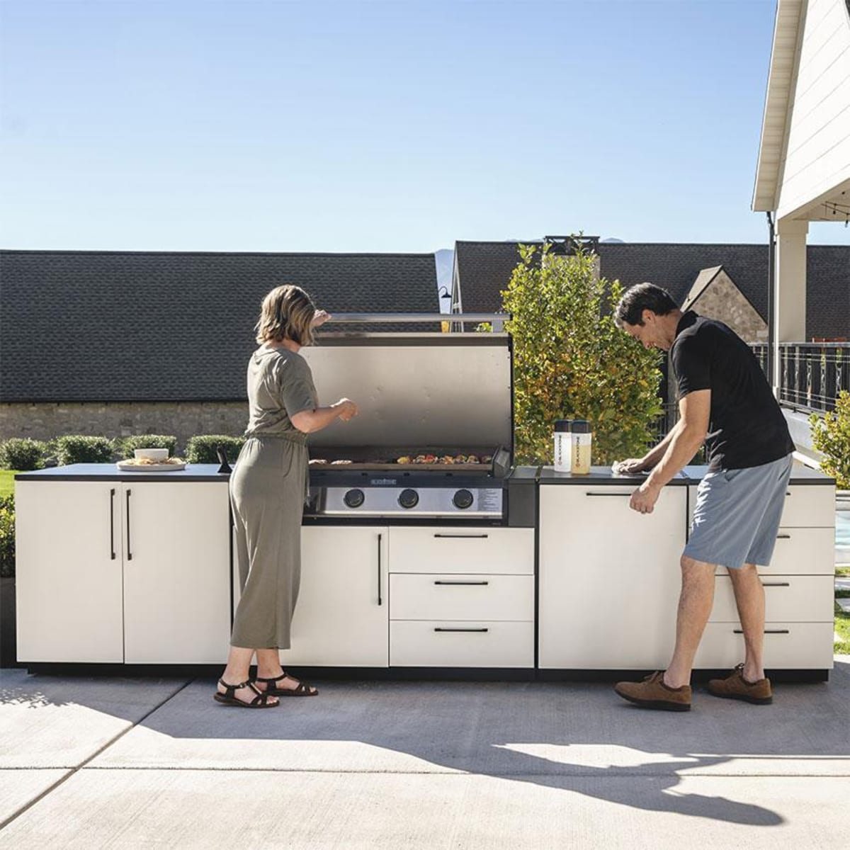 Blackstone 11 1/2 Ft Outdoor Kitchen Module Set w/ 36 Inch Built-In Griddle - KT23025