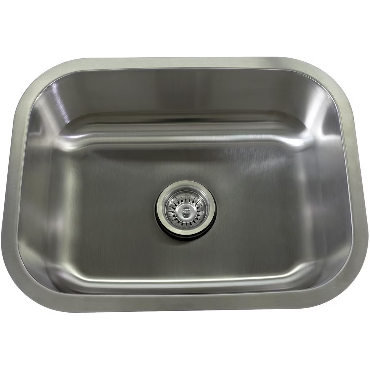 23 X 18 Outdoor Rated Stainless Steel Undermount Sink W/ Sink Strainer