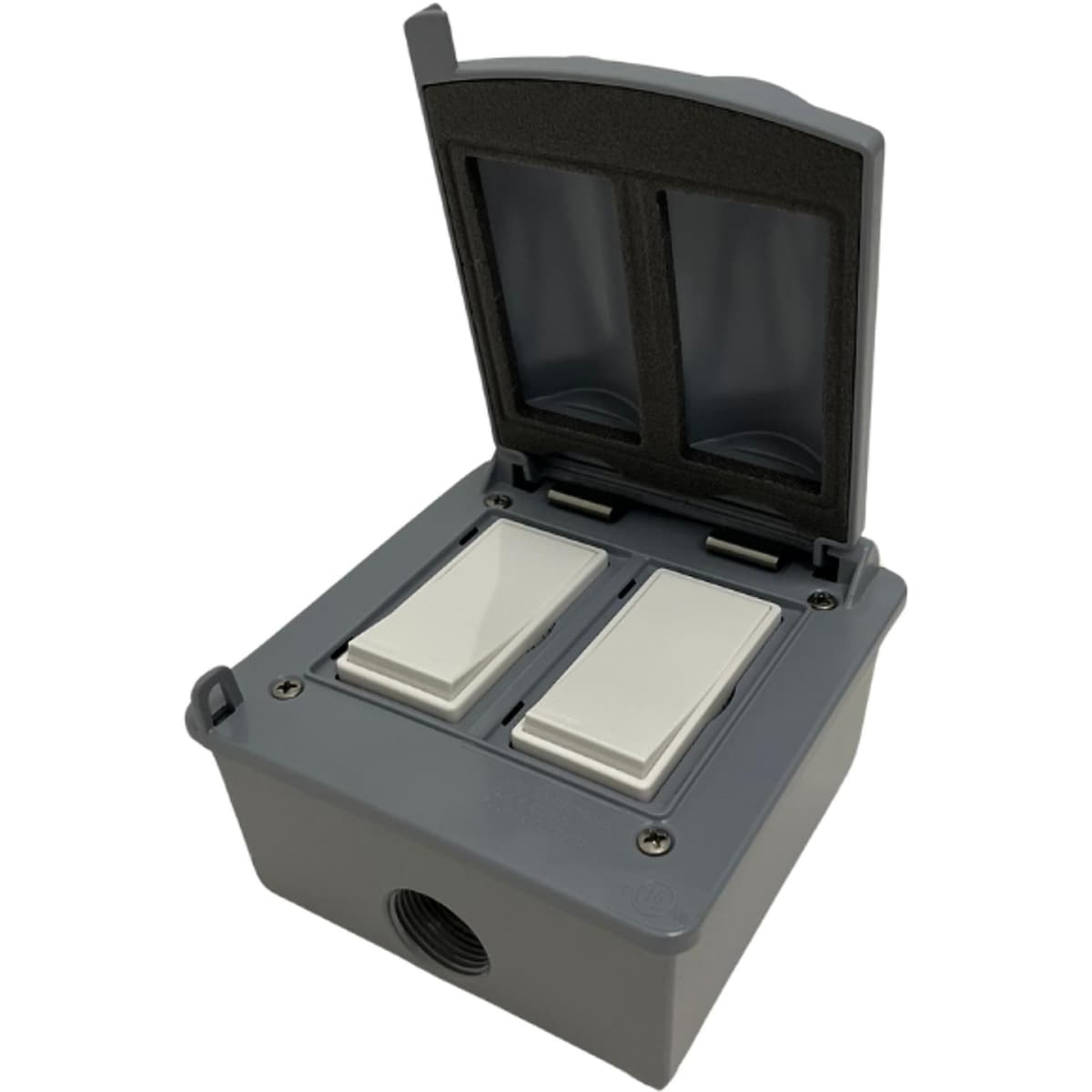 Bromic Manual Dual 20 AMP Switch 120 - 277V Outdoor Kit