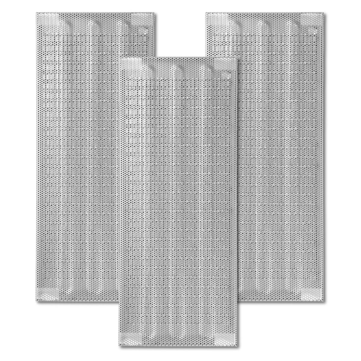 Blaze Marine Grade Perforated Flame Tamer Upgrade for 25-Inch Gas Grills - Set Of 3