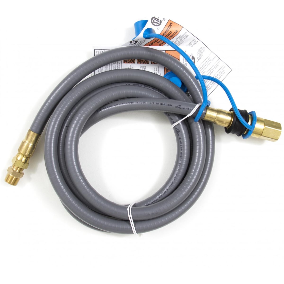 Blaze 10 Ft. Natural Gas/Bulk Propane Hose w/ Quick Disconnect for Gas Grills