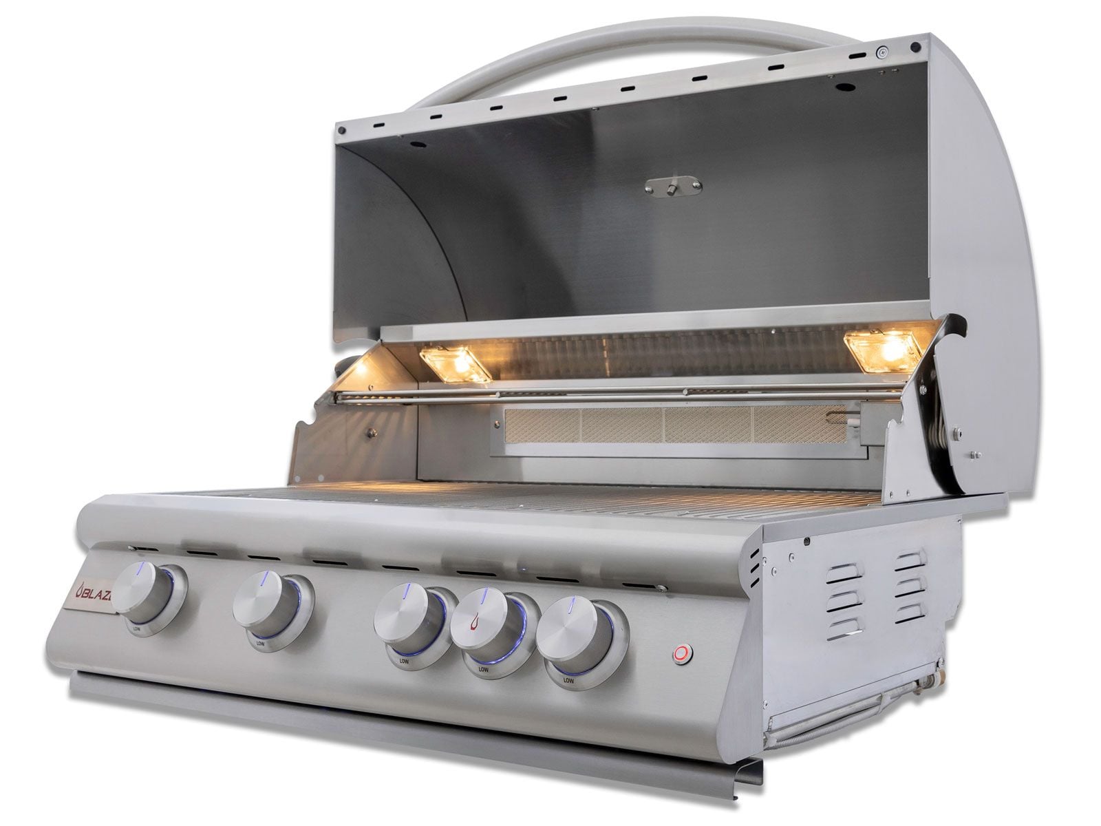 Blaze LTE+ 32-Inch 4-Burner Built-In Gas Grill w/ Lift-Assist Hood & Rear Infrared Burner
