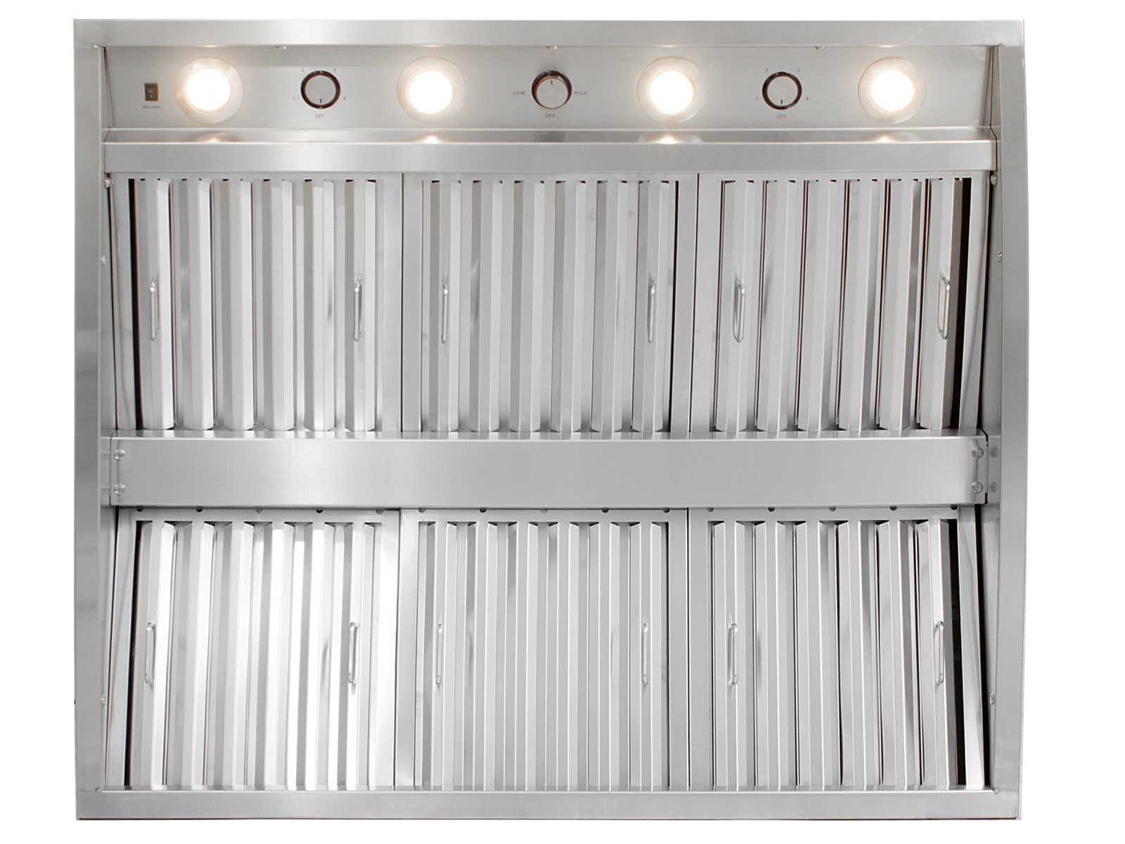 Blaze 42-Inch Stainless Steel Outdoor Vent Hood - 2000 CFM
