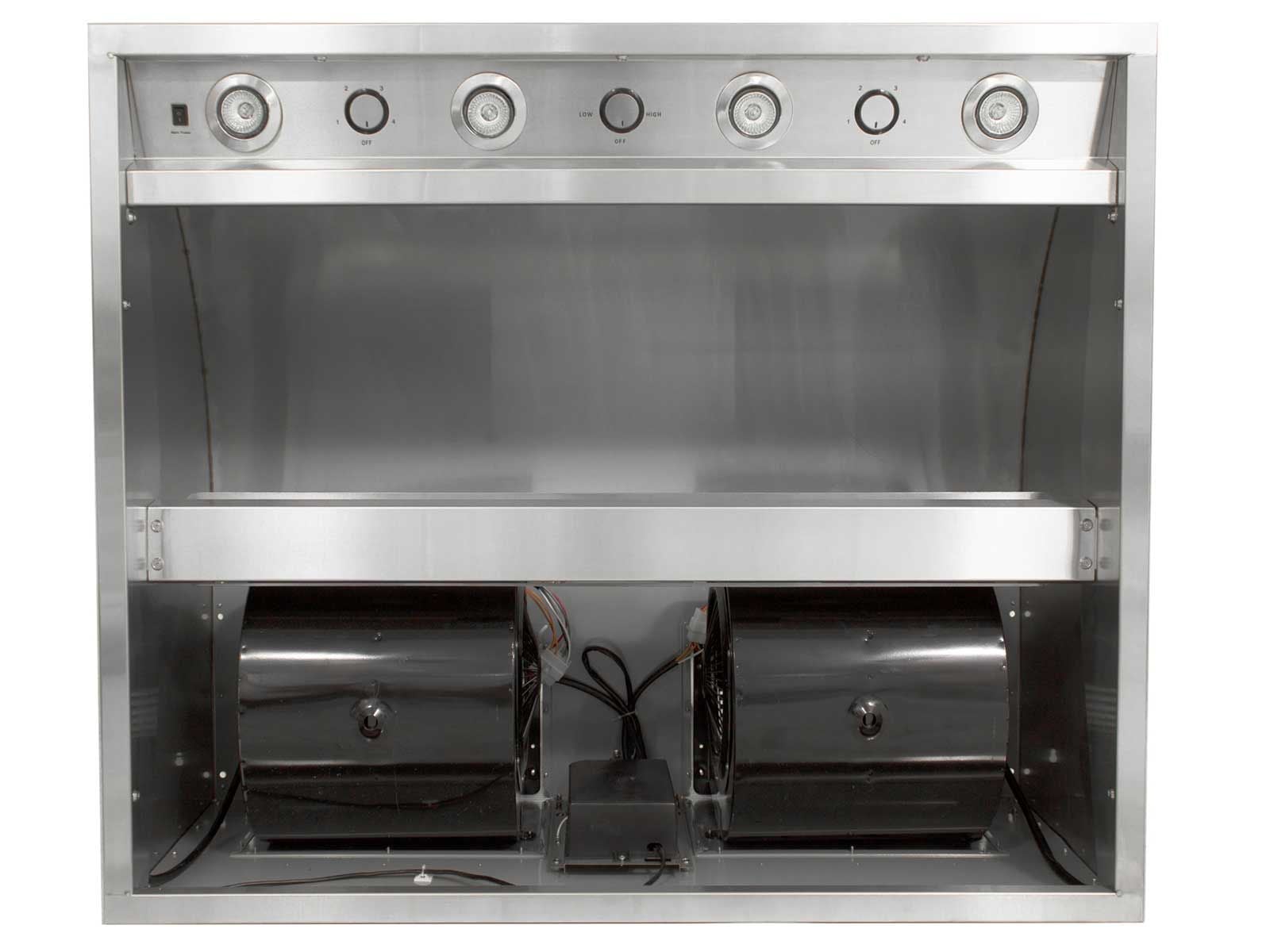 Blaze 42-Inch Stainless Steel Outdoor Vent Hood - 2000 CFM