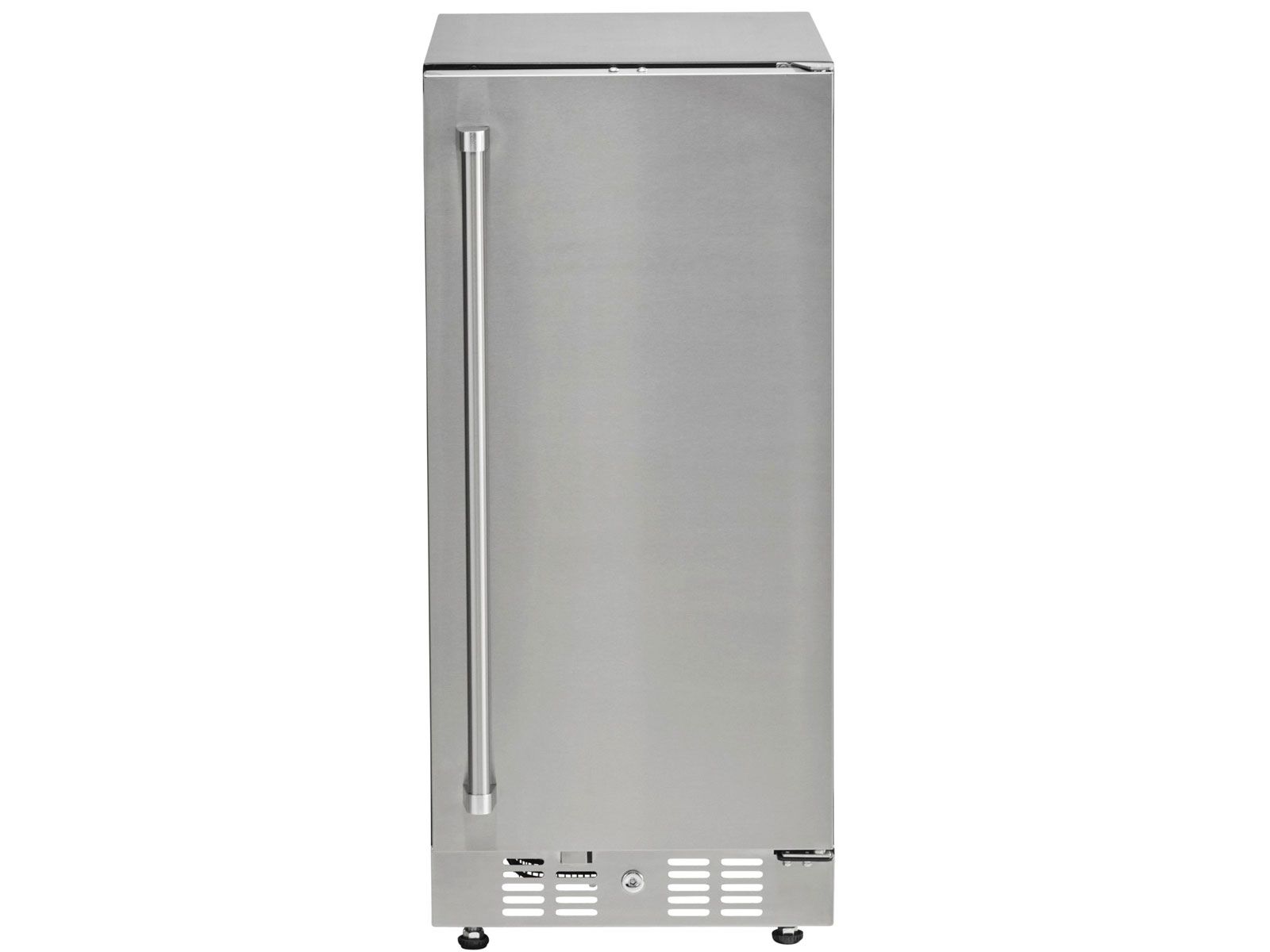 Haven 6-ft outdoor kitchen island with c-series 30-inch 3-burner built-in gas grill, refrigerator & double access doors