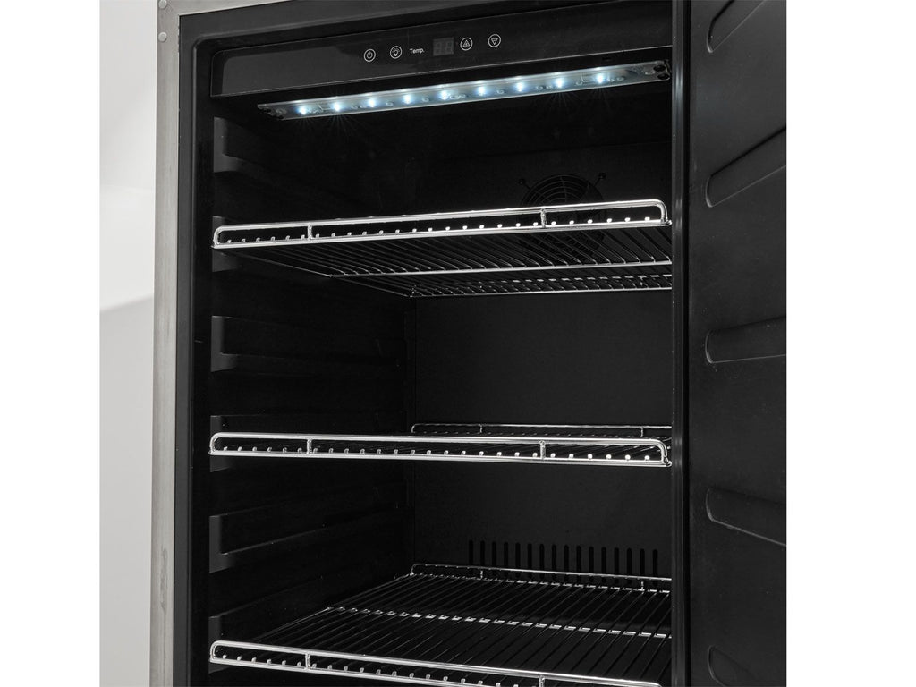 coyote 21-inch 4.1 cu. ft. right hinge outdoor rated compact refrigerator