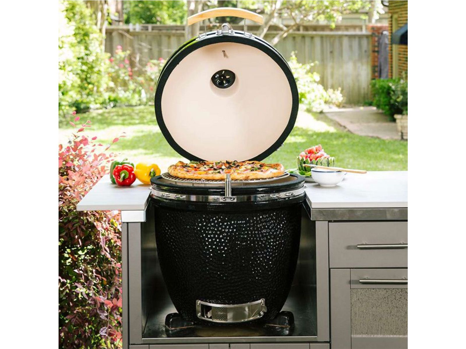 coyote asado ceramic smoker