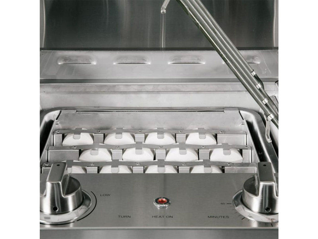 Parrilla eléctrica portátil Coyote de 18 pulgadas y 1300 vatios 