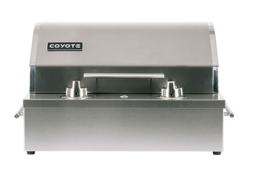 Parrilla eléctrica portátil Coyote de 18 pulgadas y 1300 vatios 